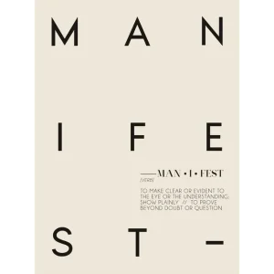 Art Print Manifest FA-305 Merkproduct